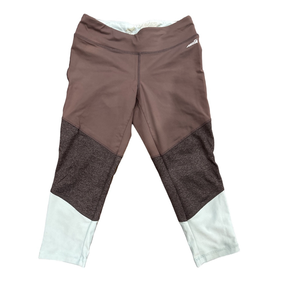 Women's Avia Capris Brown/Tan Size S
